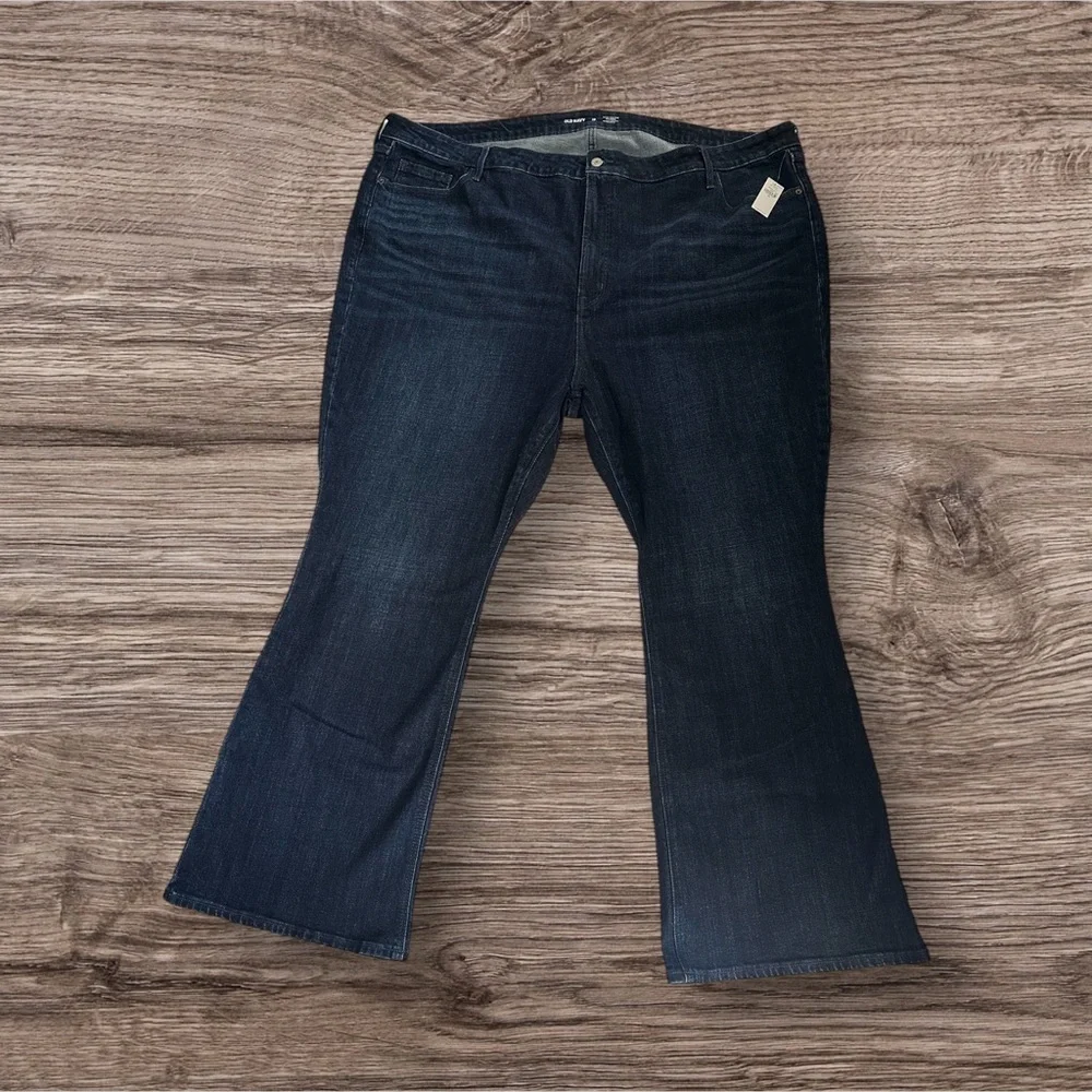 ⭐️NWT⭐️ Old Navy “Higher High-Rise Secret Smooth Pockets Flare Size 28 - Picture 2 of 8